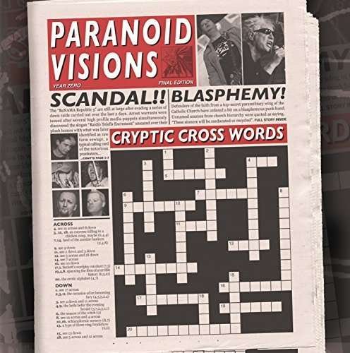 CD Shop - PARANOID VISIONS CRYPTIC CROSSWORDS
