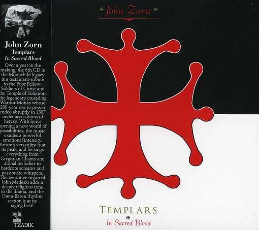 CD Shop - ZORN, JOHN TEMPLARS -IN SACRED BLOOD