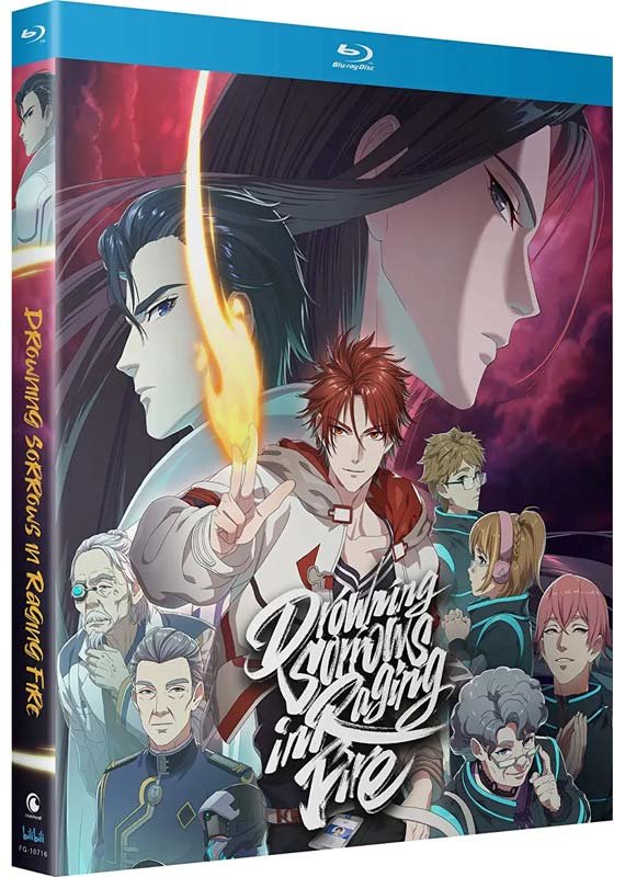 CD Shop - ANIME DROWNING SORROWS IN RAGING FIRE - THE COMPLETE SEASON