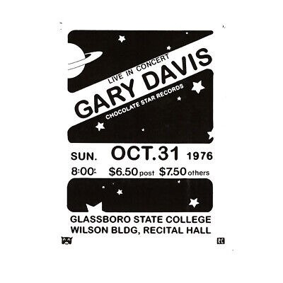 CD Shop - DAVIS, GARY LIVE IN CONCERT 1976