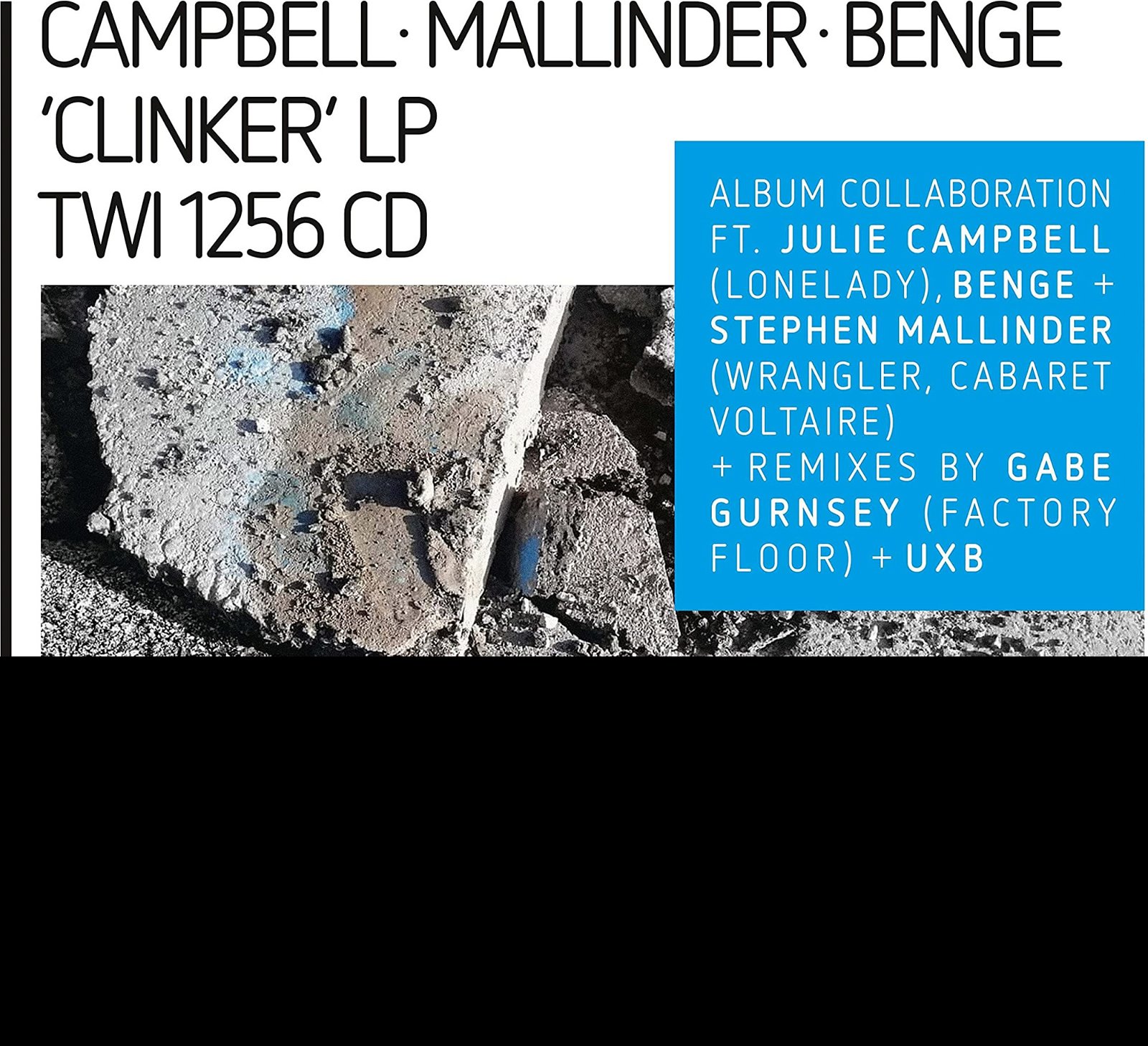 CD Shop - MALLINDER & CAMPBELL & BE CLINKER