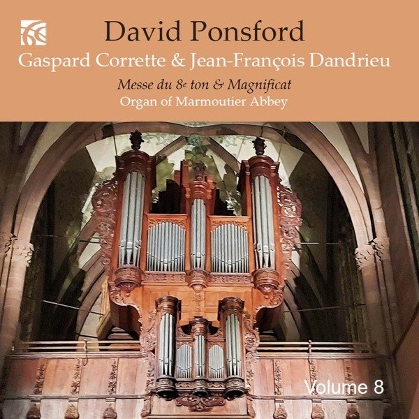 CD Shop - PONSFORD, DAVID FRENCH ORGAN MUSIC FROM THE GOLDEN AGE VOL. 8