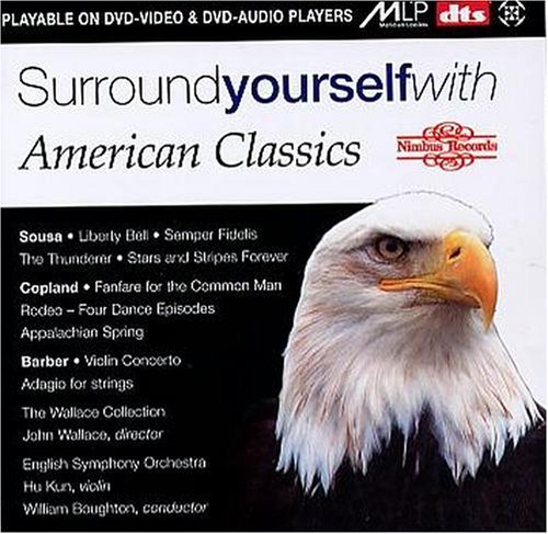 CD Shop - SOUSA/COPLAND/BARBER AMERICAN CLASSICS -DVDA-