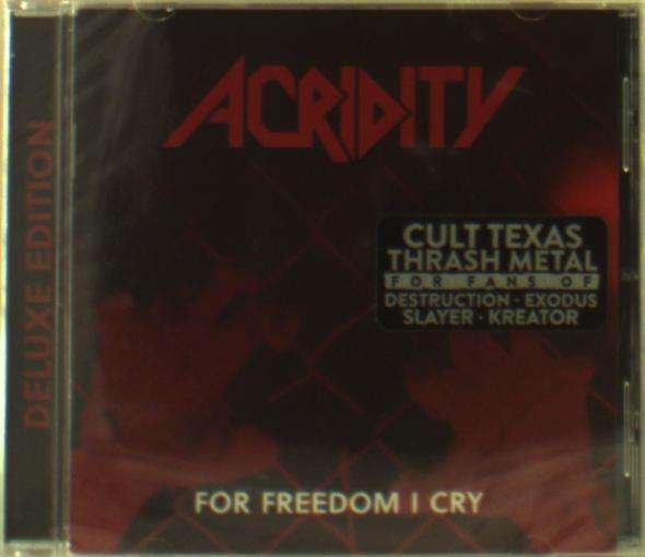 CD Shop - ACRIDITY FOR FREEDOM I CRY