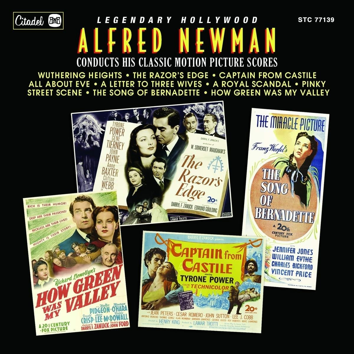 CD Shop - NEWMAN, ALFRED LEGENDARY HOLLYWOOD: ALFRED NEWMAN CONDUCTS HIS CLASSIC MOTION PICTURES