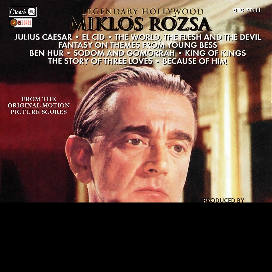CD Shop - ROZSA, MIKLOS LEGENDARY HOLLYWOOD: FROM THE ORIGINAL MOTION PICTURE SCORES