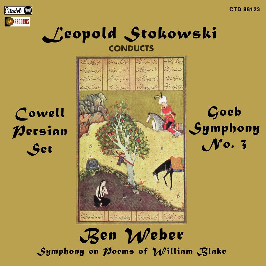 CD Shop - COWELL, HENRY LEOPOLD STOKOWSKI CONDUCTS HENRY COWELL, ROGER GOEB, BEN WEBER