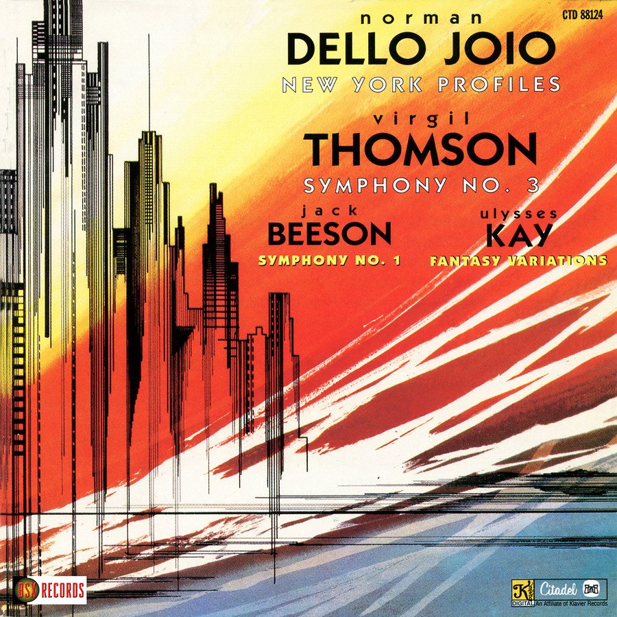 CD Shop - DELLO JOIO, NORMAN & VIRG NEW YORK PROFILES/SYMPHONY NO. 3