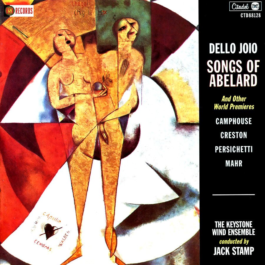 CD Shop - DELLO JOIO, NORMAN SONGS OF ABELARD AND OTHER WORLD PREMIERES