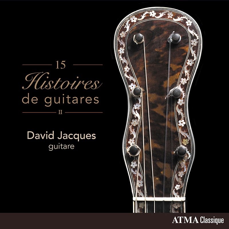 CD Shop - JACQUES, DAVID 15 HISTOIRES DE GUITARES