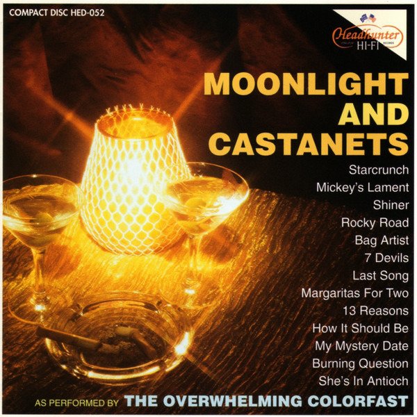 CD Shop - OVERWHELMING COLORFAST MOONLIGHT AND CASTANETS