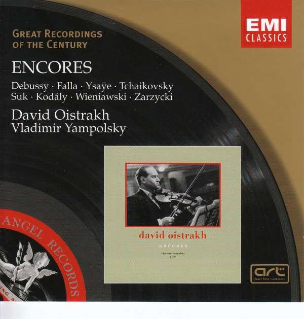CD Shop - OISTRAKH, DAVID ENCORES