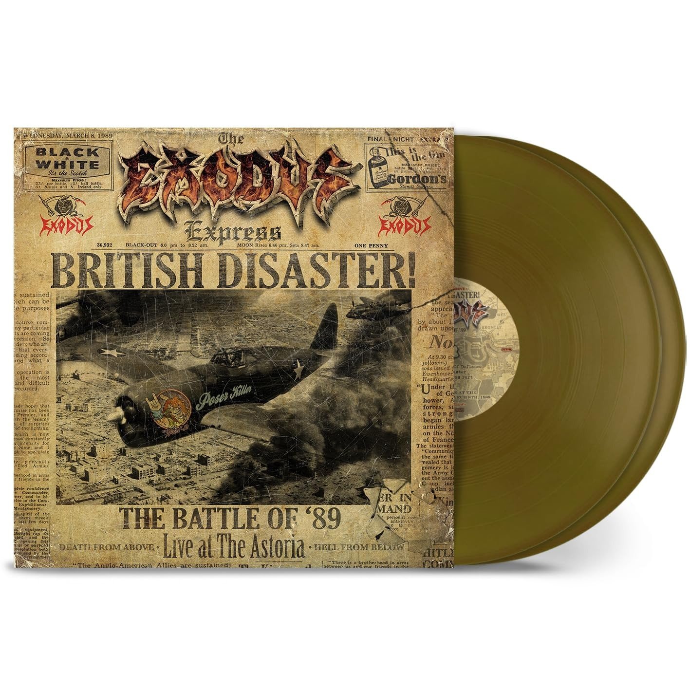 CD Shop - EXODUS BRITISH DISASTER: THE BATTLE OF \