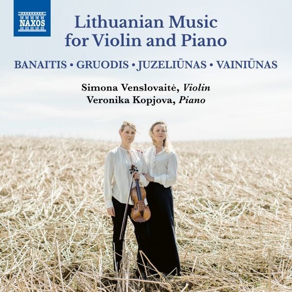 CD Shop - VENSLOVAITE, SIMONA & VER LITHUANIAN MUSIC FOR VIOLIN AND PIANO