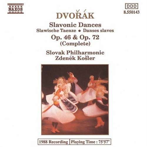 CD Shop - KOSLER, ZDENEK DVORAK: SLAVONIC DANCES OP. 46 & 72