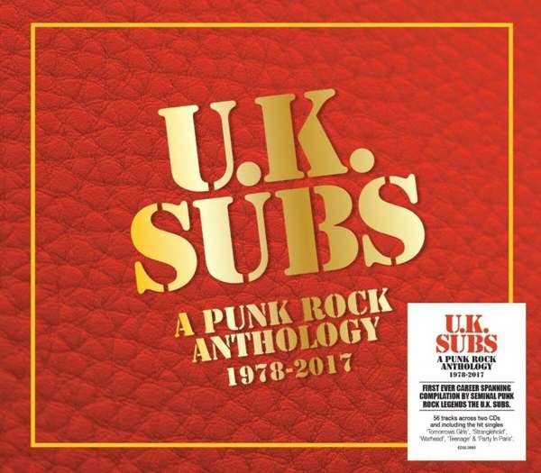 CD Shop - UK SUBS A PUNK ROCK ANTHOLOGY - 1978-2017