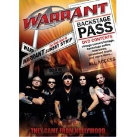 CD Shop - WARRANT THEY CAME FROM HOLLYWOOD