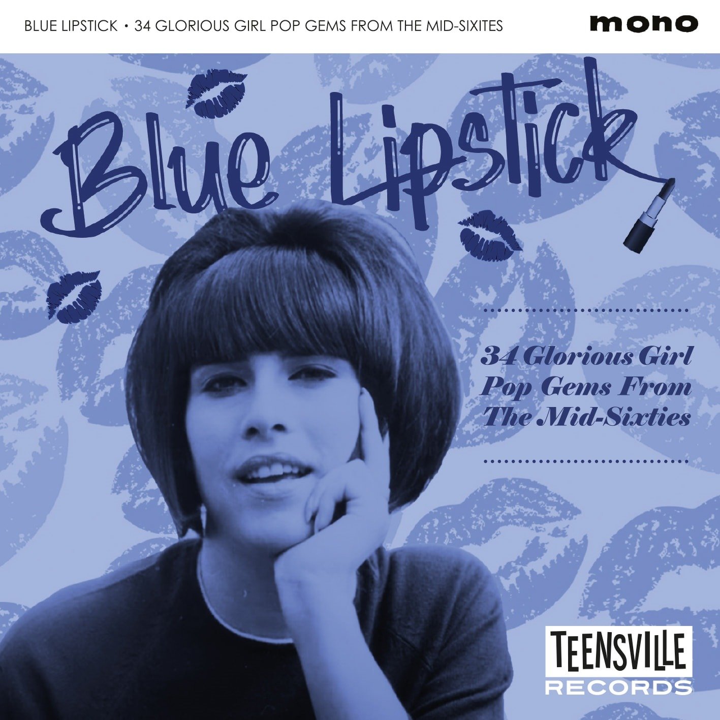 CD Shop - V/A BLUE LIPSTICK - 34 GLORIOUS GIRL POP GEMS FROM THE MID-SIXTIES