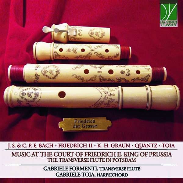 CD Shop - FORMENTI, GABRIELE/GABRIE MUSIC AT THE COURT OF FRIEDRICH II: THE TRANSVERSE FLUTE IN POTSDAM