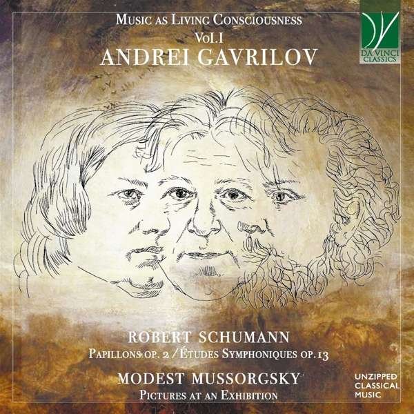 CD Shop - GAVRILOV, ANDREI MUSIC AS LIVING CONSCIOUSNESS VOL. 1