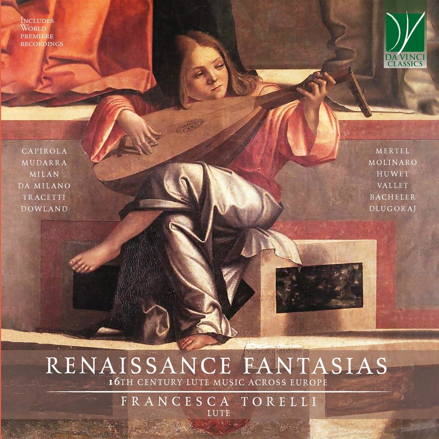 CD Shop - TORELLI, FRANCESCA RENAISSANCE FANTASIAS - 16TH CENTURY LUTE MUSIC