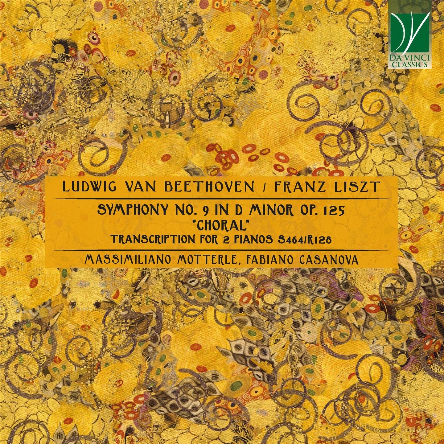 CD Shop - MOTTERLE, MASSIMILIANO & \"BEETHOVEN/LISZT: SYMPHONY NO. 9 IN D MINOR \"\"CHORAL\"\"\"