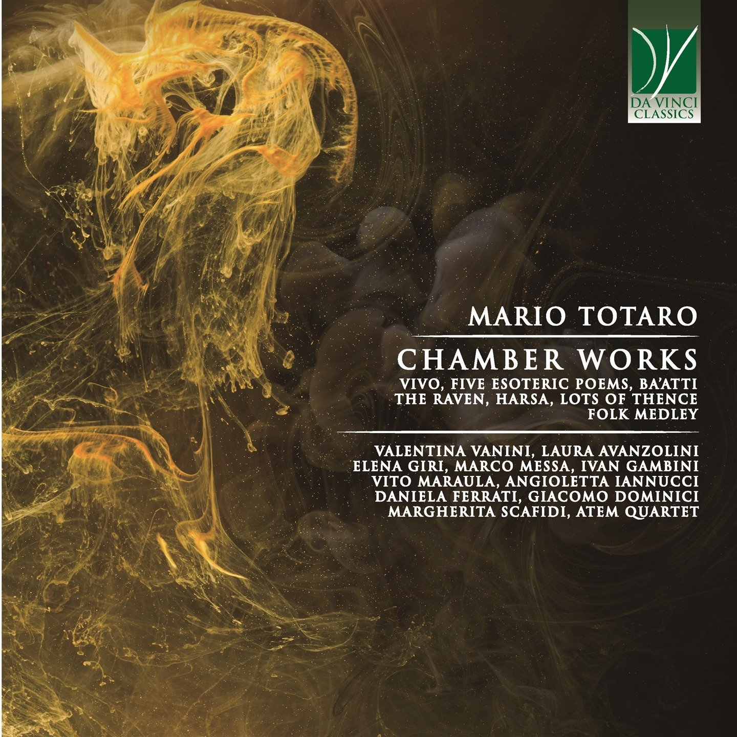 CD Shop - V/A MARIO TOTARO: CHAMBER WORKS