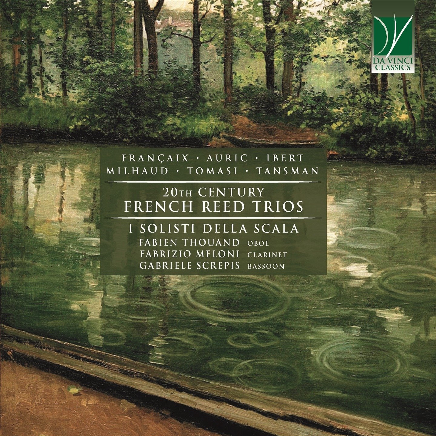 CD Shop - THOUAND, FABIEN / FABRIZI 20TH CENTURY FRENCH REED TRIOS