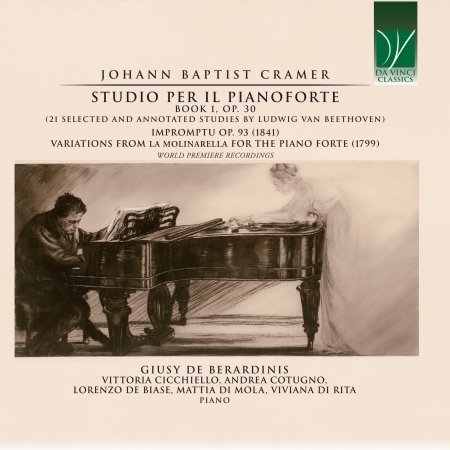 CD Shop - BERARDINIS, GIUSY DE/MOLA CRAMER: STUDIO PER IL PIANOFORTE, BOOK 1, OP. 30