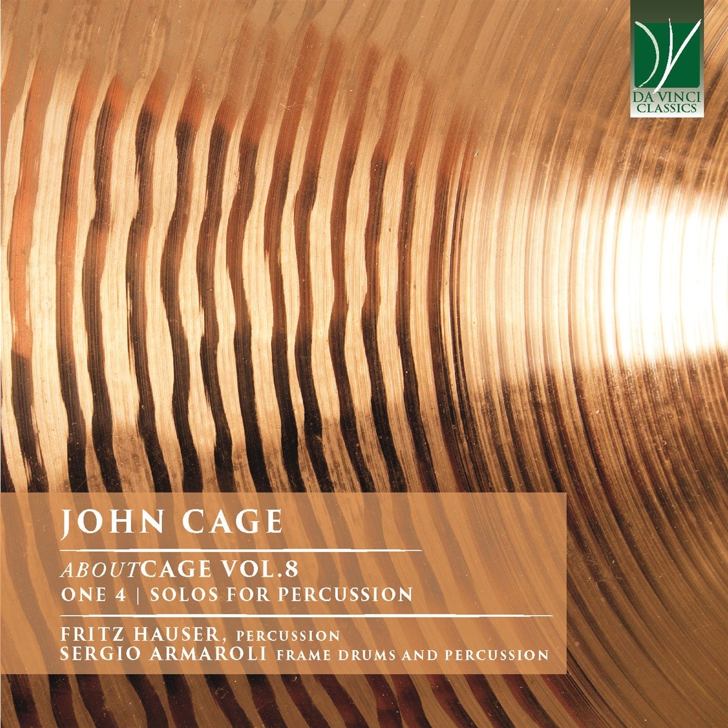CD Shop - HAUSER, FRITZ / SERGIO AR ABOUTCAGE: ONE 4 (SOLOS FOR PERCUSSION)