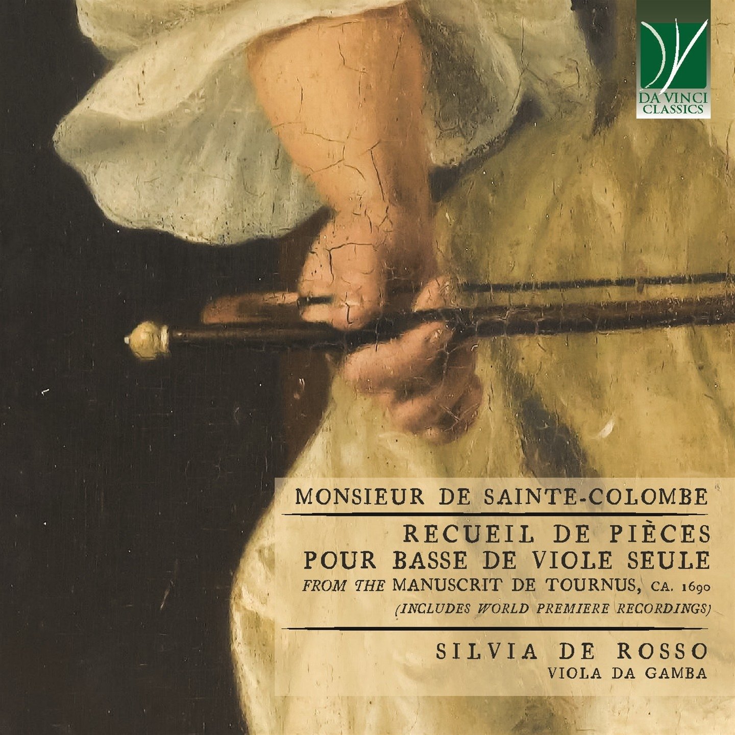 CD Shop - ROSSO, SILVIA DE SAINTE-COLOMBE: RECUEIL DE PIECES POUR BASSE DE VIOLE SEULE (TOURNUS MANUSCRIPT, CA. 1690)