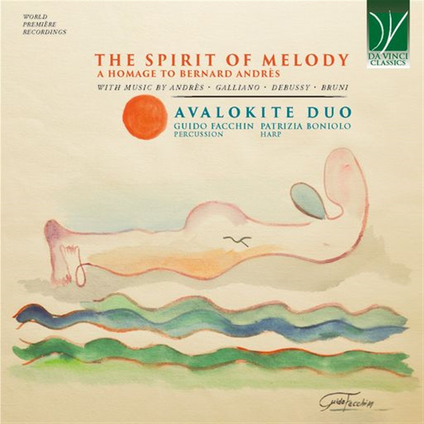 CD Shop - AVALOKITE DUO SPIRIT OF MELODY - A HOMAGE TO BERNARD ANDRES
