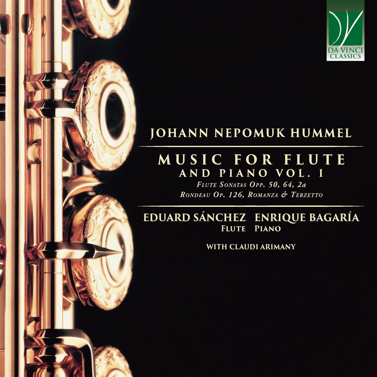 CD Shop - SANCHEZ, EDUARD & ENRI... JOHANN NEPOMUK HUMMEL: MUSIC FOR FLUTE AND PIANO VOL.1