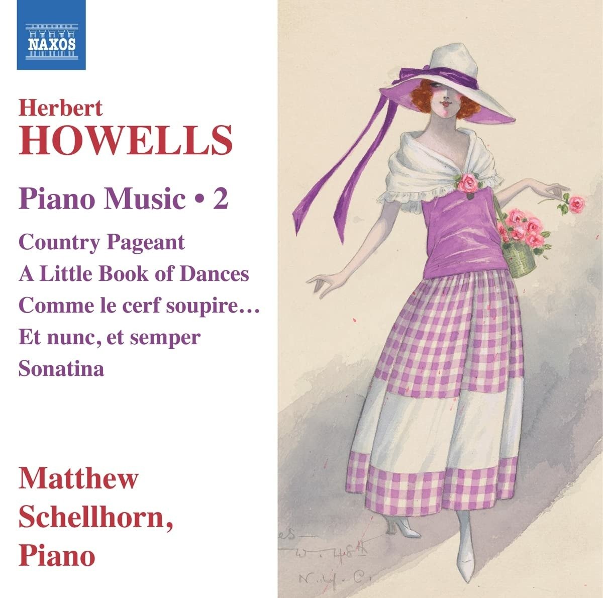 CD Shop - SCHELLHORN, MATTHEW HERBERT HOWELLS: PIANO MUSIC VOL. 2