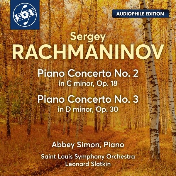 CD Shop - SIMON, ABBEY RACHMANINOV: PIANO CONCERTO NO. 2 & NO. 3
