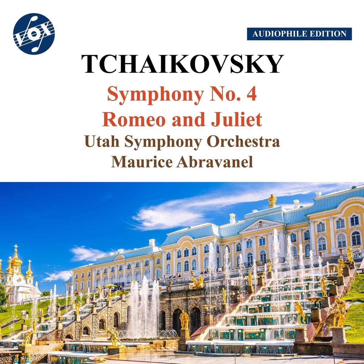 CD Shop - ABRAVANEL, MAURICE TCHAIKOVSKY: SYMPHONY NO. 4 - ROMEO AND JULIET