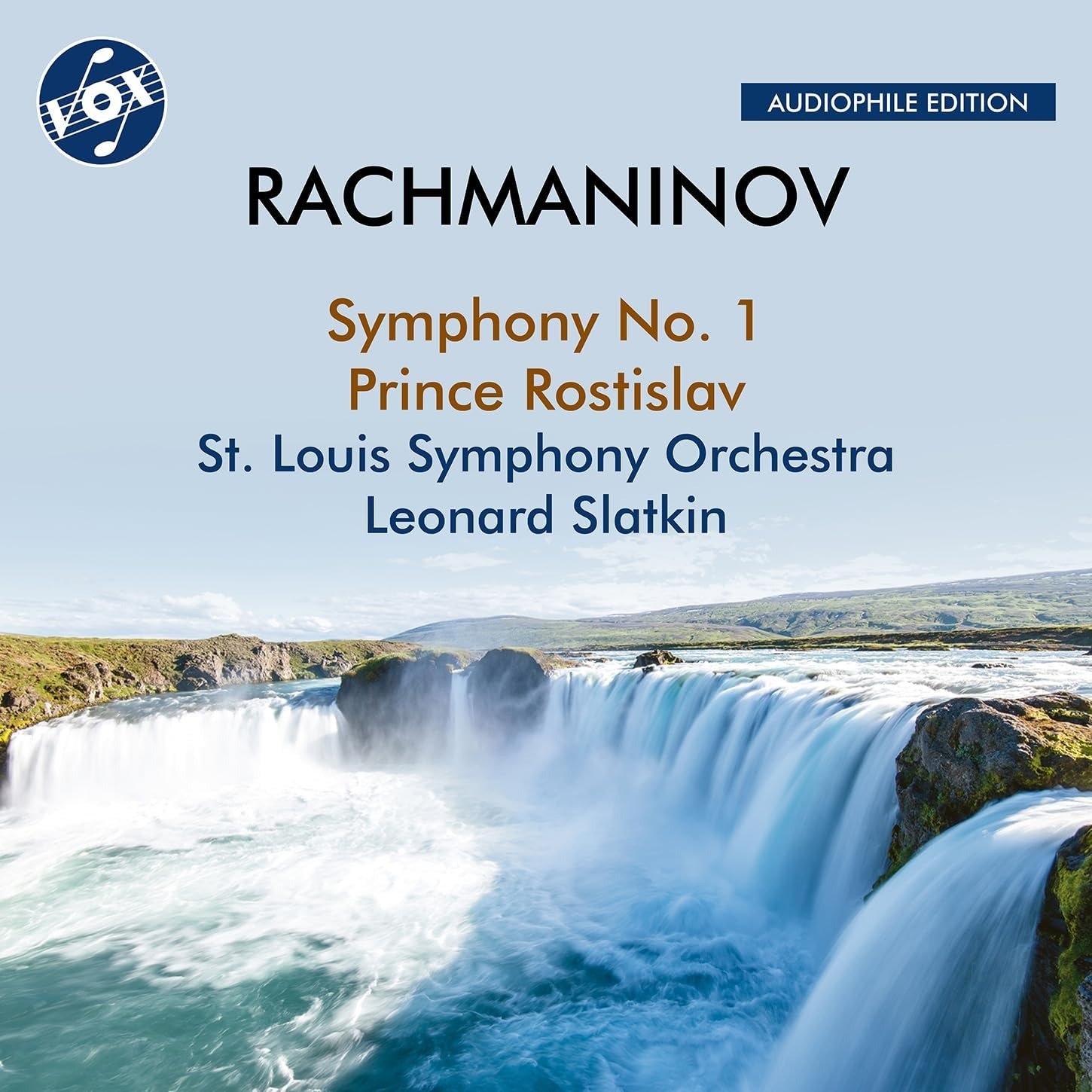 CD Shop - ST. LOUIS SYMPHONY ORCHES RACHMANINOV: SYMPHONY NO. 1 / PRINCE ROSTISLAV