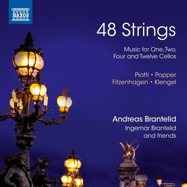 CD Shop - BRANTELID, ANDREAS & INGE 48 STRINGS - MUSIC FOR ONE, TWO, FOUR AND TWELVE CELLOS