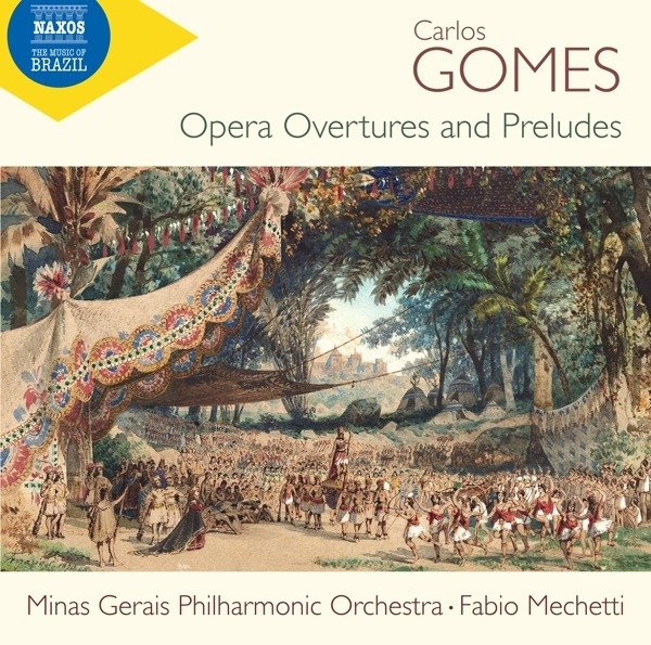 CD Shop - MINAS GERAIS PHILHARMONIC GOMES: OPERA OVERTURES AND PRELUDES