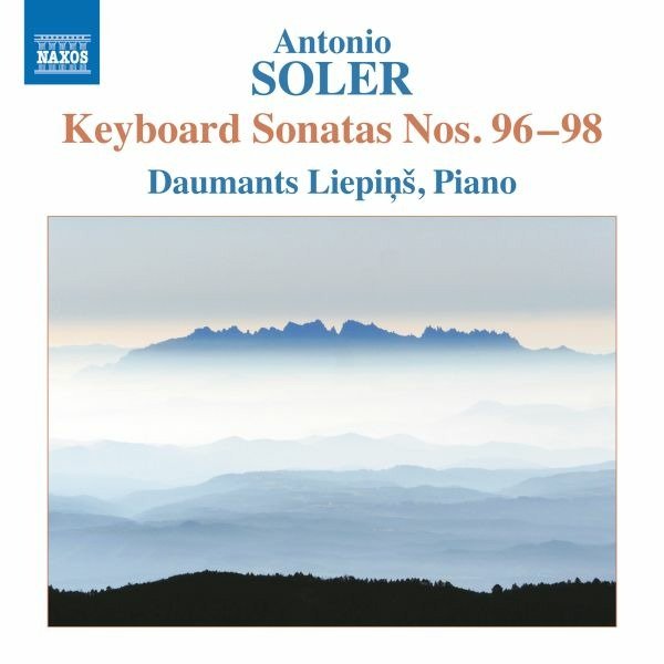 CD Shop - LIEPINS, DAUMANTS ANTONIO SOLER: KEYBOARD SONATAS NOS. 96-98