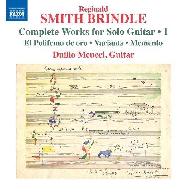 CD Shop - MEUCCI, DUILIO REGINALD SMITH BRINDLE: COMPLETE WORKS FOR SOLO GUITAR VOL.1