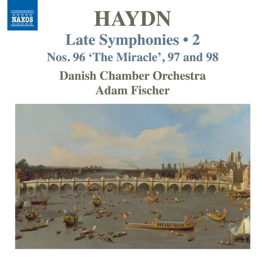 CD Shop - DANISH CHAMBER ORCHESTRA HAYDN: LATE SYMPHONIES, VOL. 2 - NOS. 96, 97 AND 98