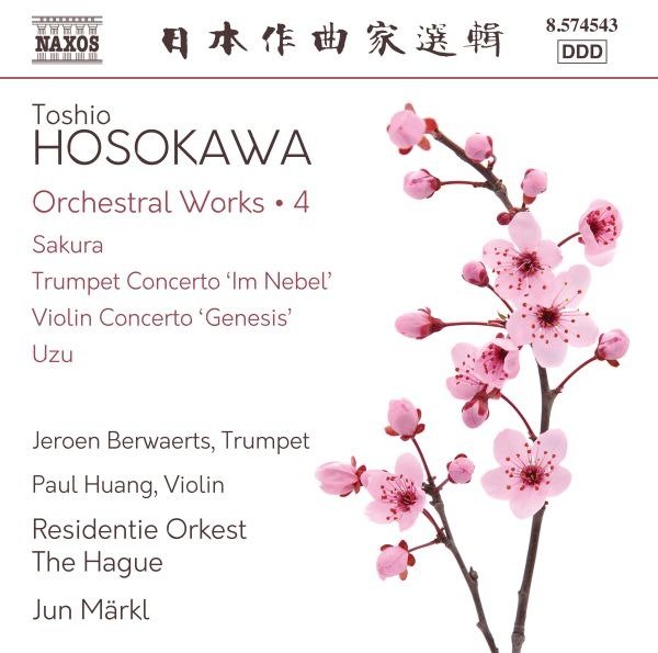 CD Shop - BERWAERTS, JEROEN & RE... TOSHIO HOSOKAWA: ORCHESTRAL WORKS, VOL. 4