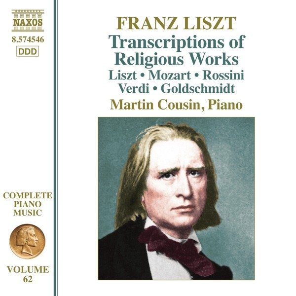 CD Shop - COUSIN, MARTIN FRANZ LISZT: TRANSCRIPTIONS OF RELIGIOUS WORKS