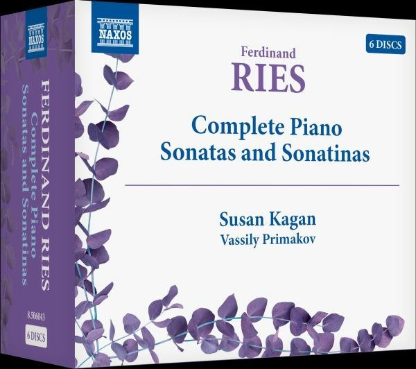 CD Shop - KAGAN, SUSAN / VASSILY PR RIES: COMPLETE PIANO SONATAS AND SONATINAS