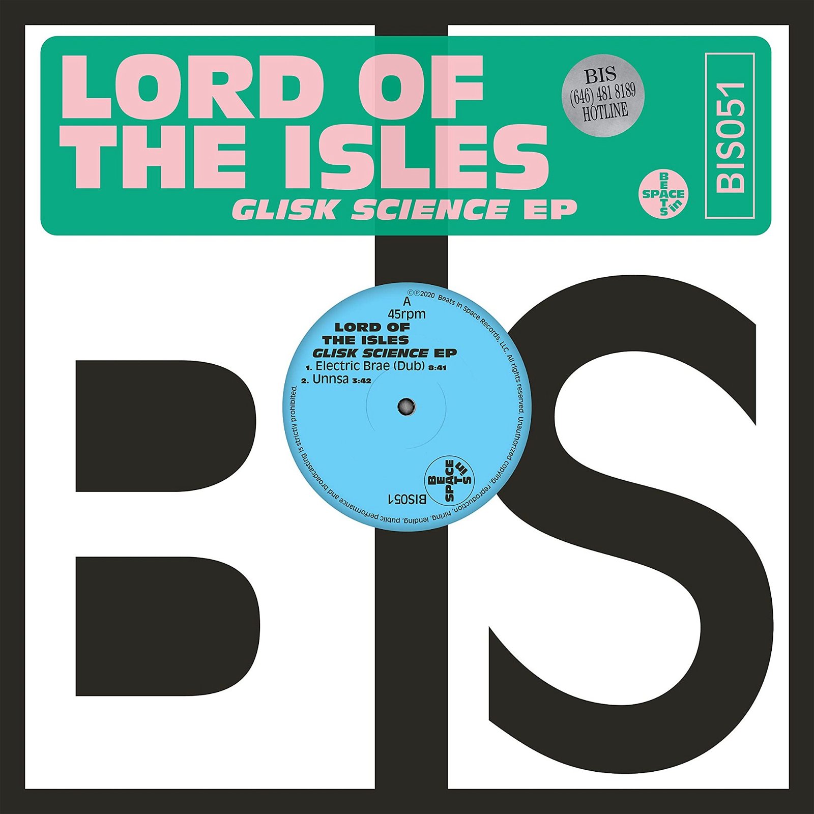 CD Shop - LORD OF THE ISLES GLISK SCIENCE