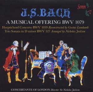 CD Shop - LONDON CONCERTANTE MUSICAL OFFERING BWV 1079