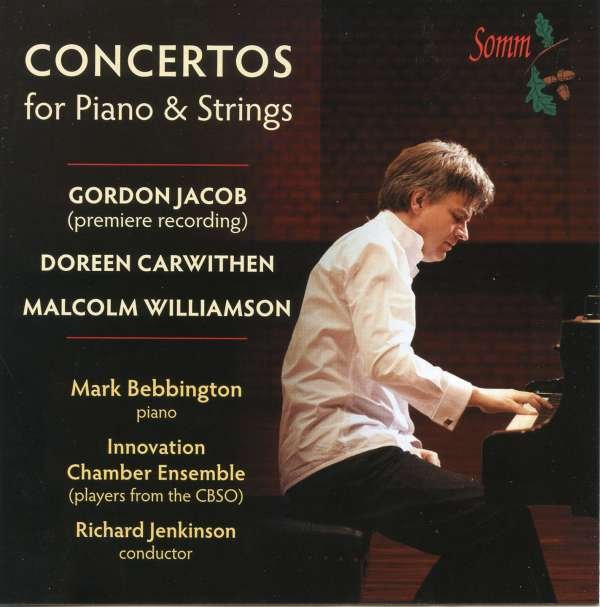 CD Shop - BEBBINGTON, MARK CONCERTOS FOR PIANO & STRINGS