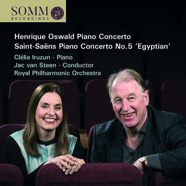 CD Shop - OSWALD, HENRIQUE PIANO CONCERTO/SAINT-SAKNS: PIANO CONCERTO NO. 5