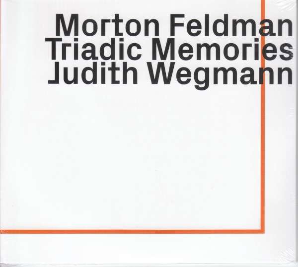 CD Shop - FELDMAN, MORTON TRIADIC MEMORIES W/ JUDITH WEGMANN